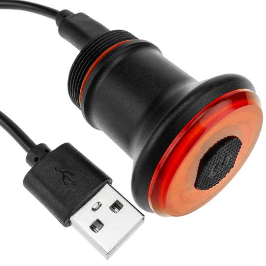 Rear and automatic brake light for bicycle