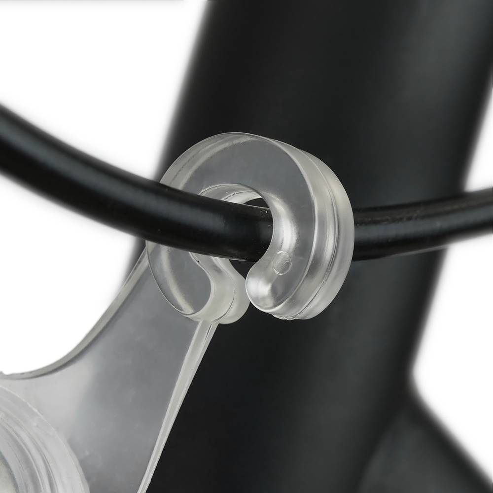 Blauw siliconenlicht voor remkabel en fietszadel