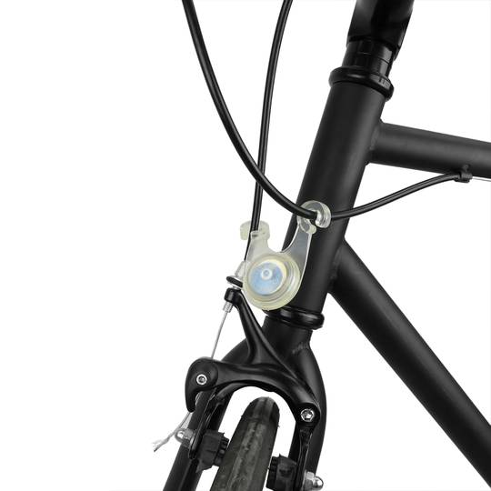 Blauw siliconenlicht voor remkabel en fietszadel