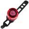 Lumière rouge arrière pour bicyclette avec sangle en caoutchouc