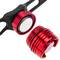 Lumière rouge arrière pour bicyclette avec sangle en caoutchouc
