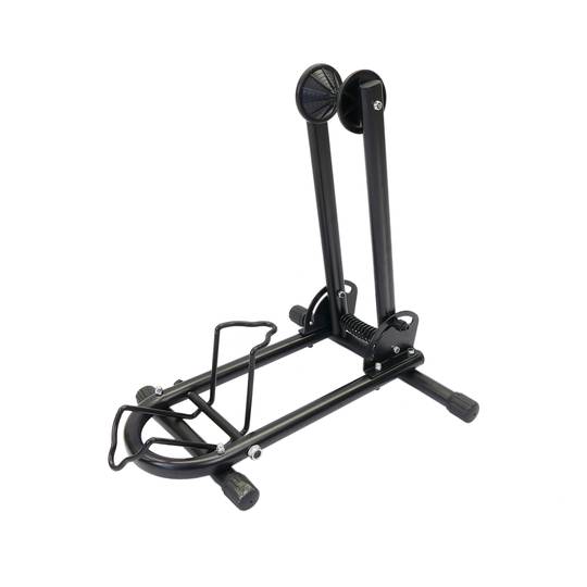 Floor metal mount bike folding and adjustable