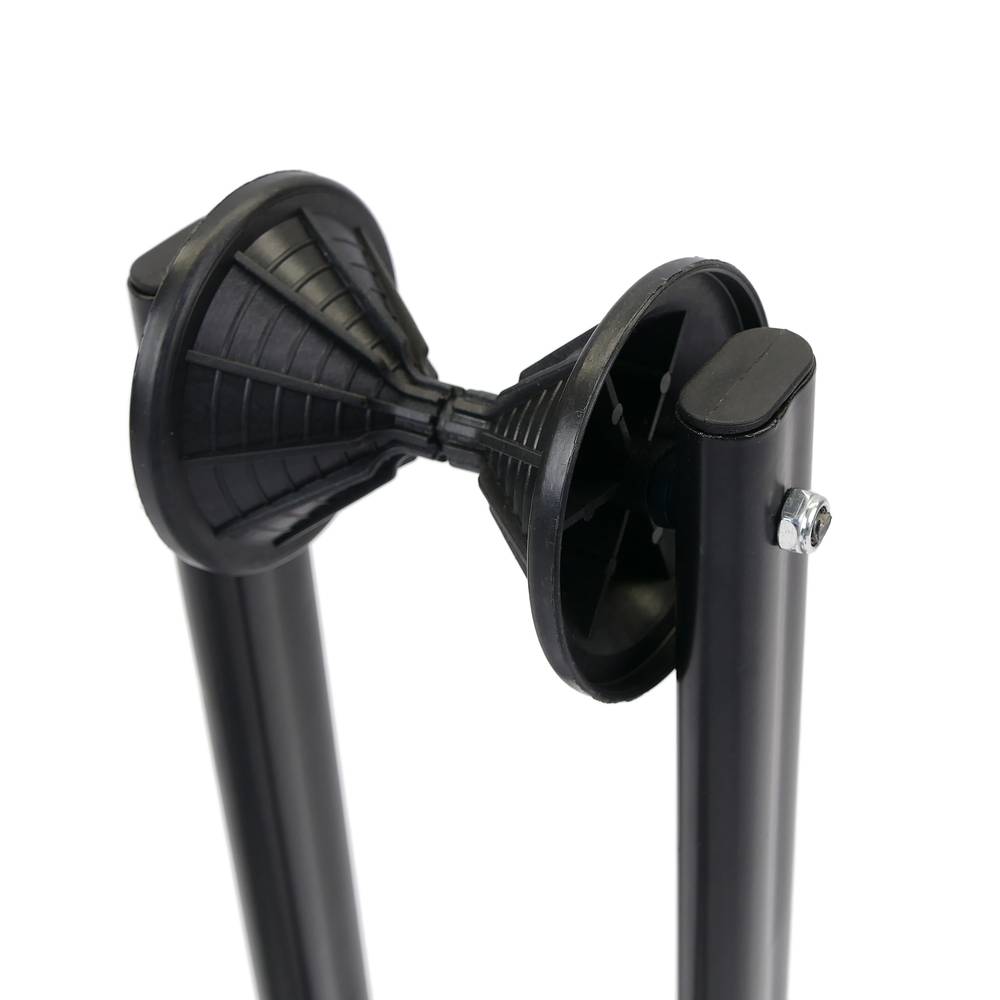 Floor metal mount bike folding and adjustable