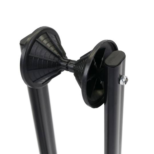 Floor metal mount bike folding and adjustable