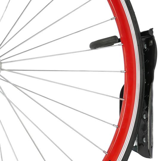 Wandhaak om fiets aan het stuur te hangen