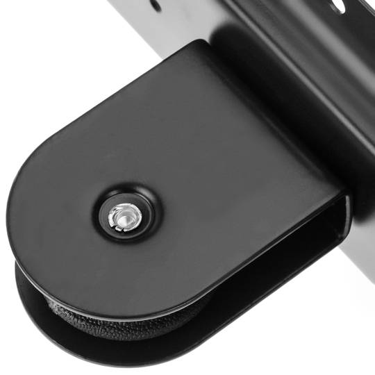 Support pour accrocher les vélos au plafond par des cordes et de poulies