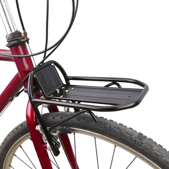 Cesta de bicicleta delantera, cesta de bicicleta delantera plegable cesta  de bicicleta multiusos desmontable Cesta de almacenamiento impermeable De  metal Organizador de cuadro de aluminio Fo