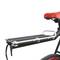 Heckgepäckträger Fahrrad röhrenförmigen Metallbefestigungs 29x12cm