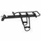 Bicycle rear luggage rack with metal railing 38x14cm