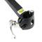Bicycle rear luggage rack with metal railing 38x14cm