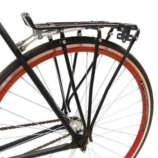 Gepäckträger aus Metall Dachgepäckträger hinten für Fahrrad mit mit Hebel 34x14 cm