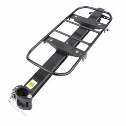 Galerie de toit en métal fixation arrière tube de vélo 37x16cm