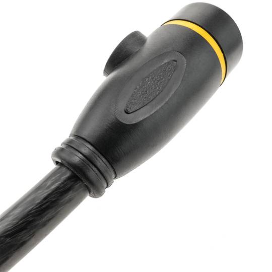 Cable d'acer i cadenat per a bicicleta 12x800mm clau