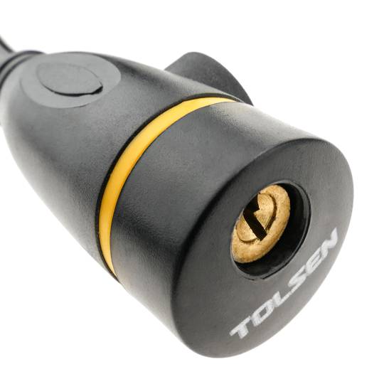 Cable d'acer i cadenat per a bicicleta 12x800mm clau