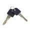Stalen antidiefstal kabel met fietsslot 12x1200mm sleutel