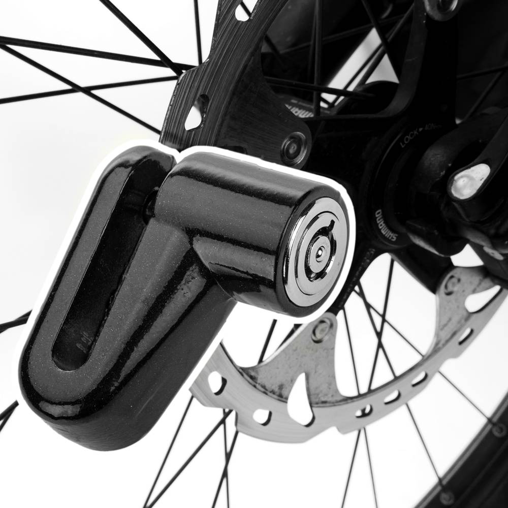 Anti-vol Serrure Équipement Wmchiwan Vtt Bicyclette Chaîne Disque Frein Verrou Moto Disque Sécurité Anti-vol Électrique Batterie Voiture 