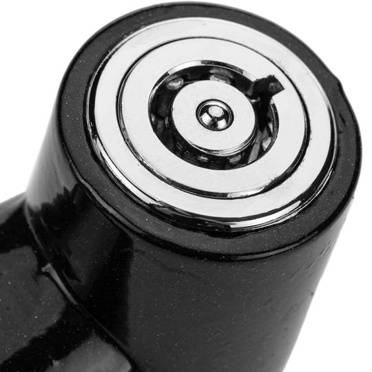 Candado antirrobo con llave de freno de disco para bicicleta y moto 44x57x24mm
