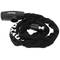 Anti-theft steel chain with padlock for bicycle of 19x900 mm with security key