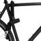 Anti-theft steel chain with padlock for bicycle of 19x900 mm with security key