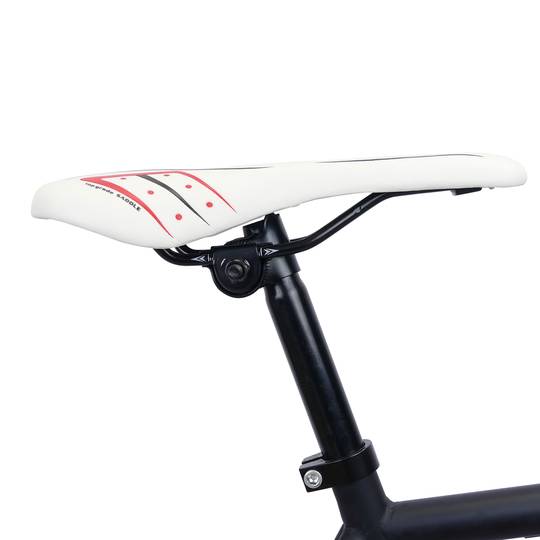 Sillín asiento de bicicleta de montaña y carreras blanco