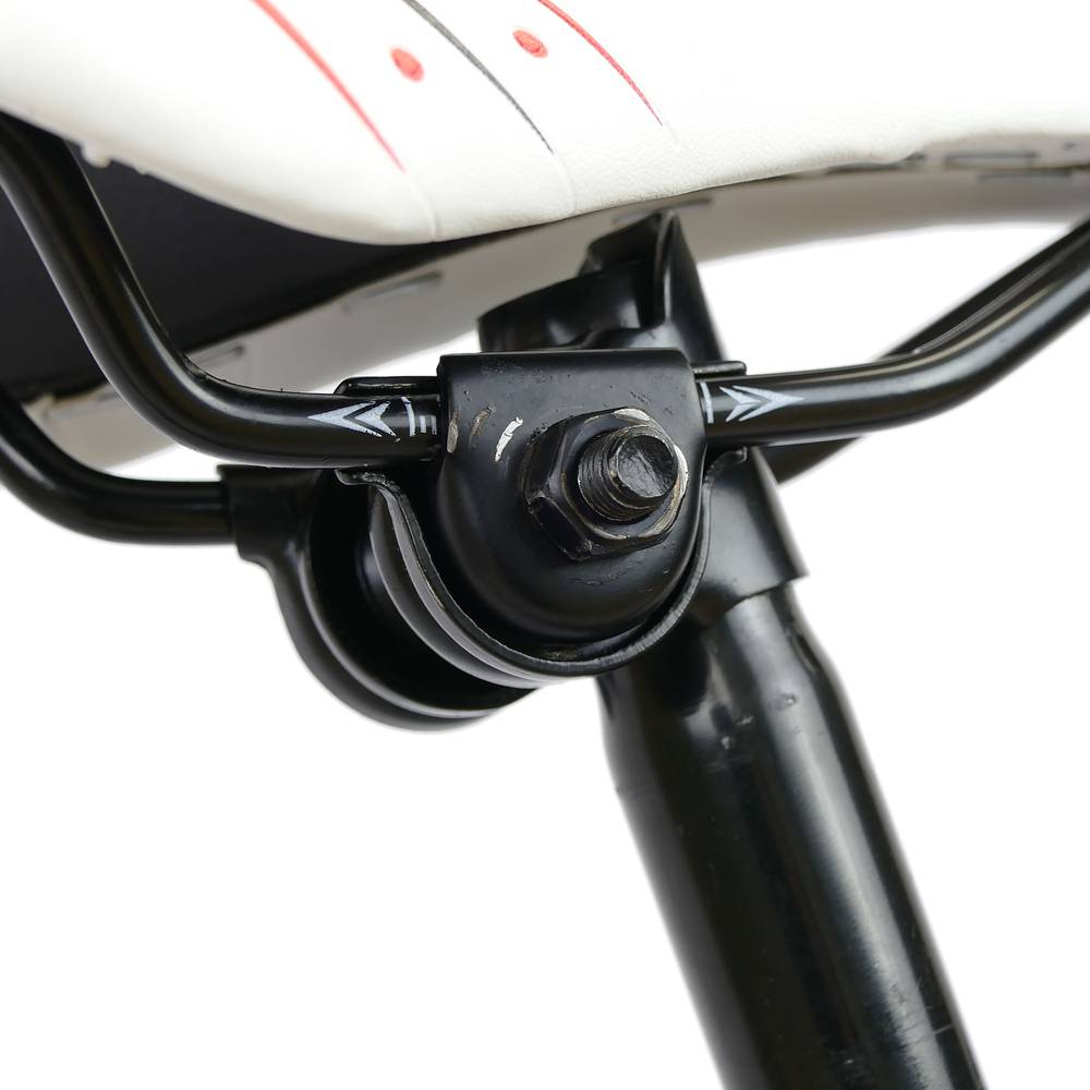 Sillín asiento de bicicleta de montaña y carreras blanco