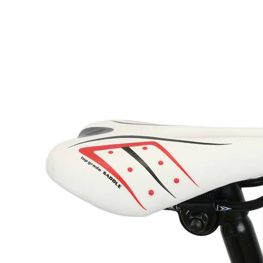 Sillín asiento de bicicleta de montaña y carreras blanco