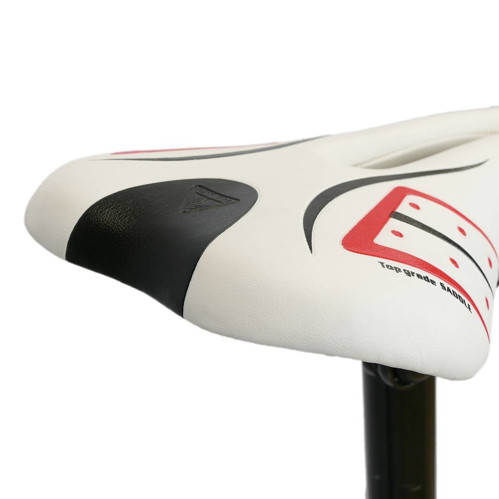 Sillín asiento de bicicleta de montaña y carreras blanco