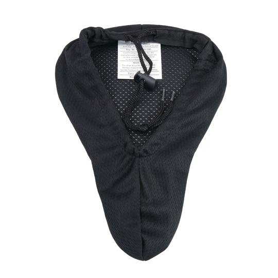 Funda de espuma con memoría para sillín de bicicleta negro