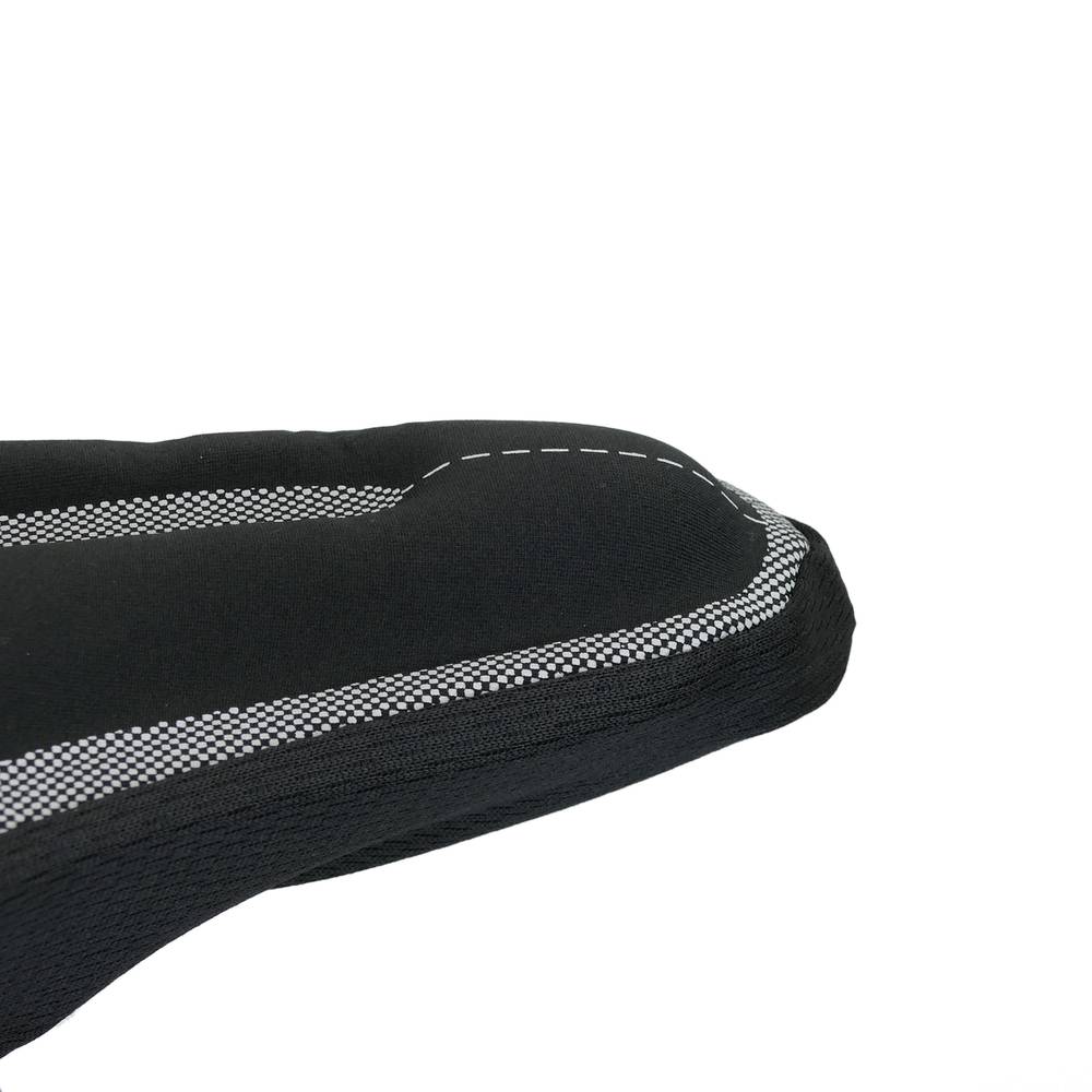 Funda de espuma con memoría para sillín de bicicleta negro