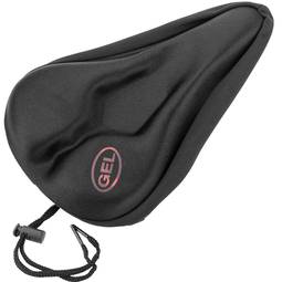 Funda de gel amb memoria per selló de bicicleta negre