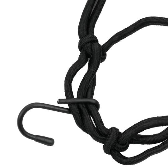 Elastisches Schiebernetz 40x40 cm 2 pack in schwarzer Farbe