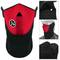 Masque de néoprène pour cou et visage pour bicyclette motard et skieur rouge