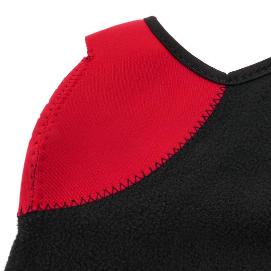 Masque de néoprène pour cou et visage pour bicyclette motard et skieur rouge