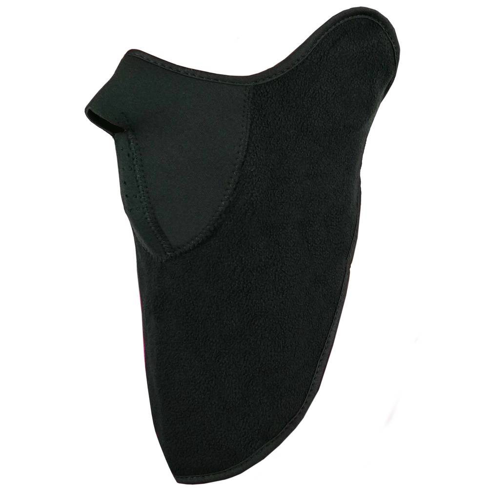 Máscara de neopreno para cuello y cara para bicicleta motorista y esquiador negro