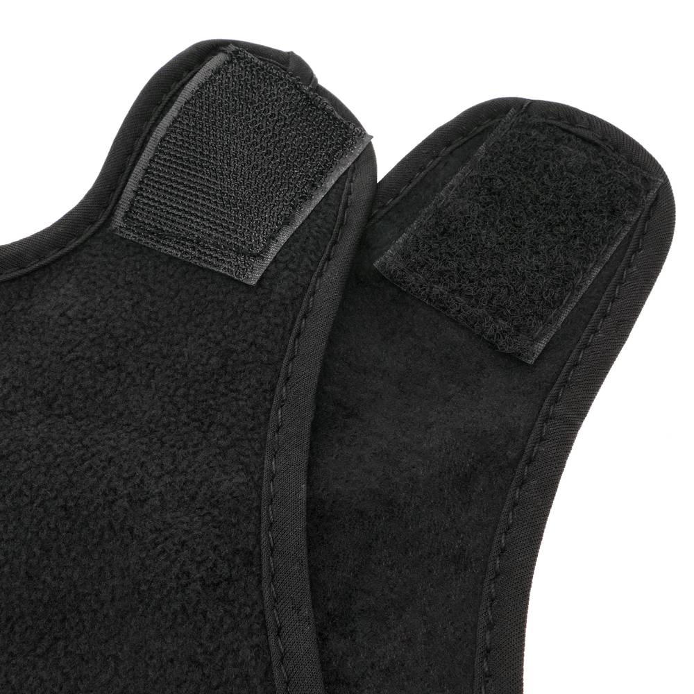 Máscara de neopreno para cuello y cara para bicicleta motorista y esquiador negro