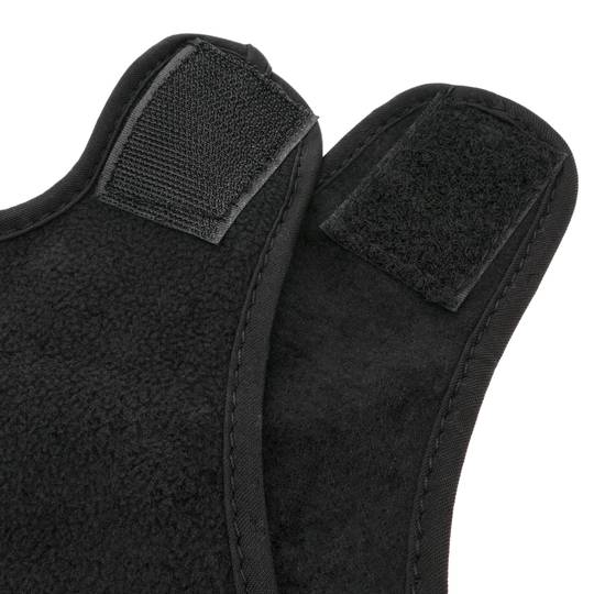 Máscara de neopreno para cuello y cara para bicicleta motorista y esquiador negro