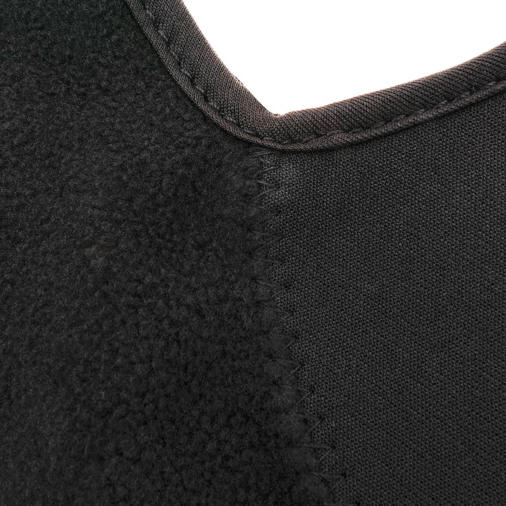 Máscara de neopreno para cuello y cara para bicicleta motorista y esquiador negro