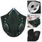 Neoprene mouth and nose mask for biker bike and black skier