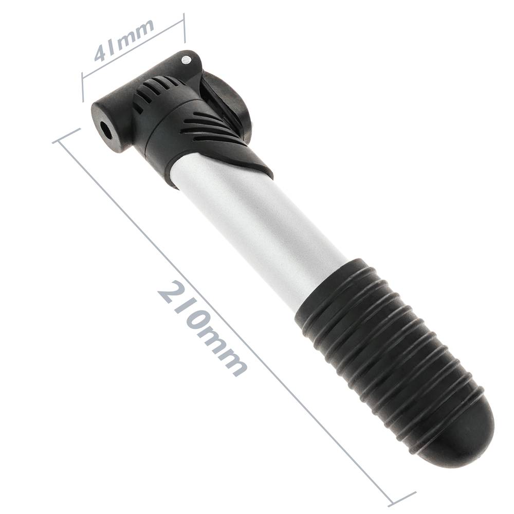 Mini Fahrrad Luftpumpe kompatibel mit Ventilen Presta und Schrader