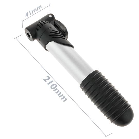 Mini Fahrrad Luftpumpe kompatibel mit Ventilen Presta und Schrader