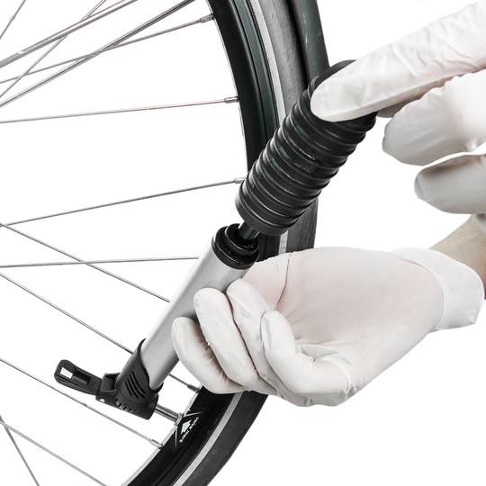 Mini Fahrrad Luftpumpe kompatibel mit Ventilen Presta und Schrader