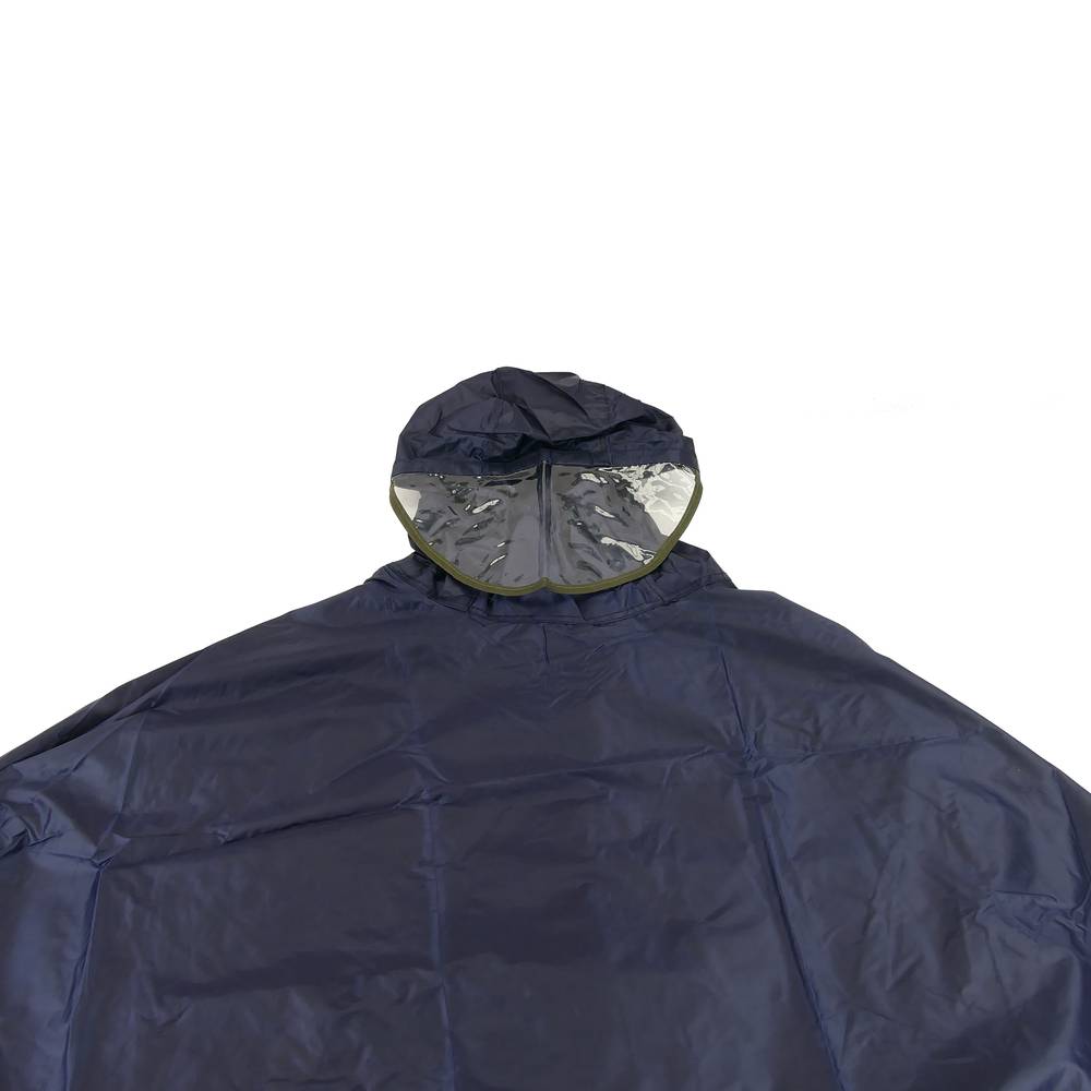 Protetora impermeável capa de chuva poncho moto chuva 160-180CM