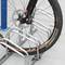 Suporte para estacionamento de bicicletas no chão ou na parede Estacionamento para 4 bicicletas