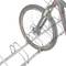 Suporte para estacionamento de bicicletas no chão ou na parede Estacionamento para 4 bicicletas