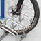 Parcheggio per 6 biciclette Rastrelliera portabiciclette Supporto para pavimento o parete