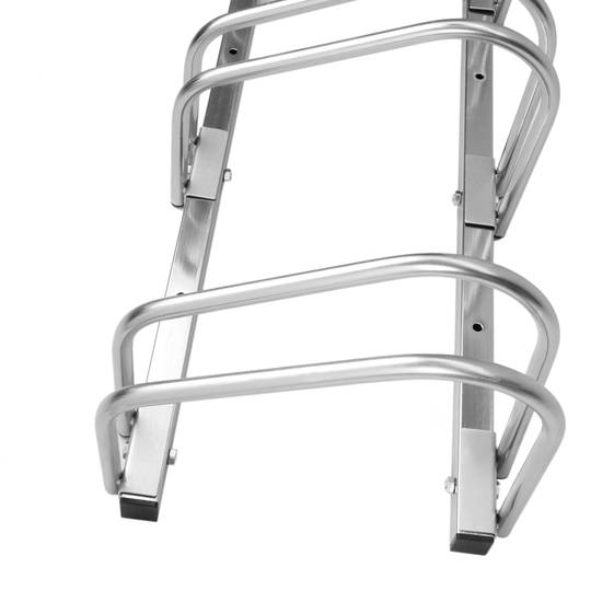 Parcheggio per 6 biciclette Rastrelliera portabiciclette Supporto para pavimento o parete
