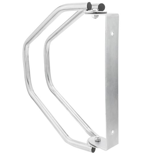 Suport per aparcar bicicletes a terra o paret Aparcament orientable per a 2 bicis
