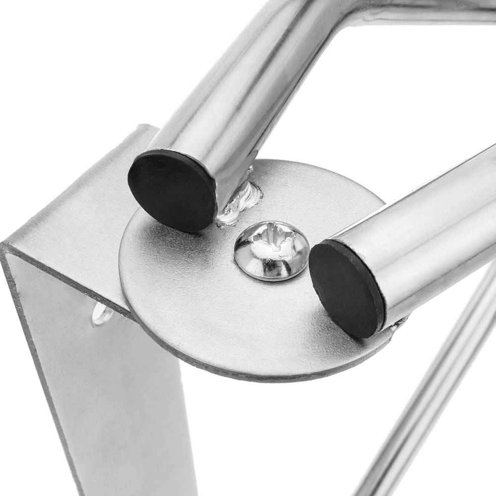 Suport per aparcar bicicletes a terra o paret Aparcament orientable per a 2 bicis