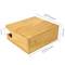 Wandhouder voor hangende houten plank van het type fiets