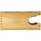Wandhouder voor hangende houten plank van het type fiets